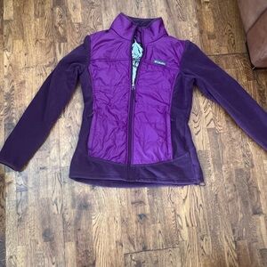 Columbia Purple Fleece Jacket